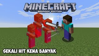 CARA MEMBUAT SWEEPING EDGE ENCHANTMENT DI MINECRAFT BEDROCK EDITION [upl. by Etteuqal]