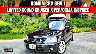 Honda CRV GEN 1 Limited Sound Cruiser X Performa Inspired Modified  OtoCulture [upl. by Atsyrk224]