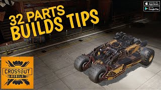 Crossout Mobile  Builds Tips [upl. by Nolek]