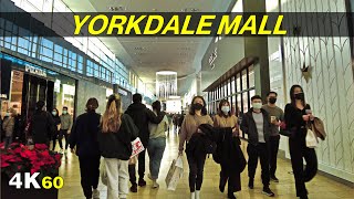 Torontos Yorkdale Mall 🎅 Christmas Shopping Walk Dec 2021 [upl. by Tiphanie501]