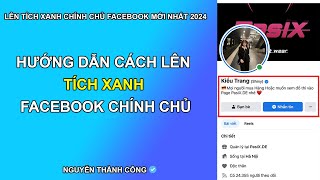 Xác minh dấu tích xanh Facebook 2024  Meta Verified Cách nhận được xác minh dấu tích xanh Facebook [upl. by Nager80]