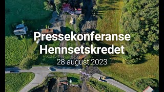 INVITASJON TIL PRESSEKONFERANSE [upl. by Coleman]