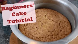 How to bake a cake at home  Cake tutorial for beginners how to make cake [upl. by Eiggem]