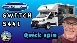 Sunliner SWITCH S441  MOTORHOME TOUR  2 Berth  FORD Transit  QuickSpin [upl. by Kari]