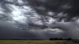 undulatus asperatus clouds timelapse [upl. by Sirret865]