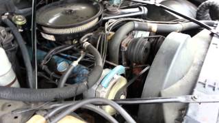 1978 Cadillac Coupe DeVille 425 engine [upl. by Abehsile243]