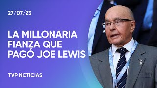 Joe Lewis pagó una fianza millonaria para quedar en libertad [upl. by Otter]