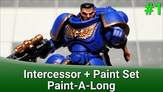 Intercessor Easy Build  Paint Set 1  Preliminaries amp Assembly  PaintALong [upl. by Aeresed]