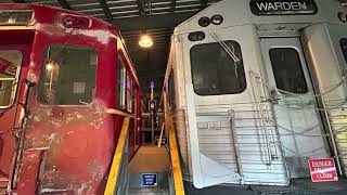 Halton County Radial Railway Museum Barn Vehicles Slideshow 2024 Edition [upl. by Hafirahs]