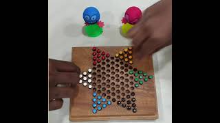 Lets Play Chinese Checkers  2 Player Gameshorts [upl. by Nnaecyoj]