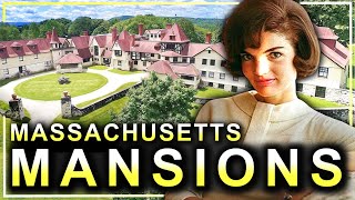 Top 10 Must See quotOld Moneyquot MANSIONS in MASSACHUSETTS [upl. by Meehaf]