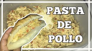 DELICIOSA RECETA DE PASTA DE POLLO 🪐 [upl. by Pessa]