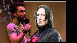 Harry Potter fans LOVE Snape voice impression [upl. by Pat]