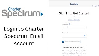 How to Login to Charter Email Account 2022 Spectrumnet Login  Sign In Charternet [upl. by Nemrac400]