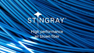 Stingray  high performance air blown fiber [upl. by Trelu]