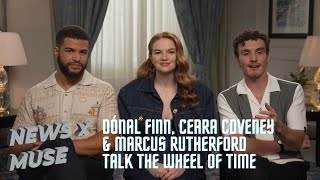 Dónal Finn Ceara Coveney amp Marcus Rutherford Talk The Wheel of Time [upl. by Oinafipe]