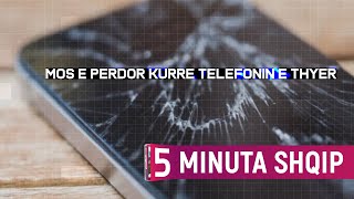 Mos e përdor kurrë telefonin me ekran të thyer ja pse [upl. by Ahsikan]