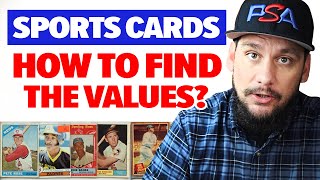 How to find Sports Card Values  Baseball Football Basketball amp Hockey sportscards thehobby [upl. by Thorin]