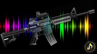 M16 Gun shot Sound Effect  Shooting sounds [upl. by Ahsemo]