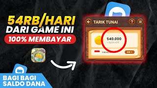 Sambil Rebahan Dibayar 54RBHari dari Game Ini  Game Penghasil Saldo Dana 2024 Terbukti membayar [upl. by Ruthi]