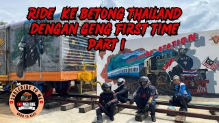 54 RIDE KE BETONG THAILAND DENGAN GENG FIRST TIME PART 1 [upl. by Nalyad]