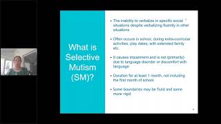 Selective Mutism 101 [upl. by Philipp51]