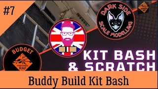 Episode 7 Kit Bash Buddy Build  With Mikey Bearder Veteran and Tiff Dark Side Scale Modelling [upl. by Alyose703]