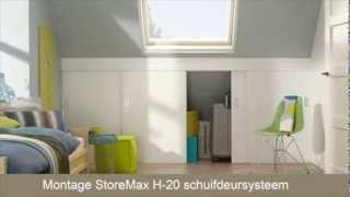 Schuifdeuren maken met StoreMax H20 [upl. by Heater608]