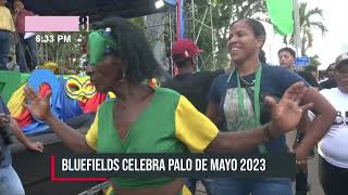 Bluefields celebra Palo de Mayo 2023  Nicaragua [upl. by Ihn698]