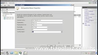 PTbr  Configurando um Site do IIS para suportar HTTPS [upl. by Neras462]