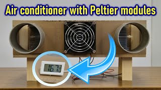 DIY Air Conditioner with Peltier modules [upl. by Ennasil154]