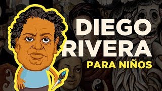 🎨 DIEGO RIVERA 🖌 Biografía 🖼 [upl. by Katine]