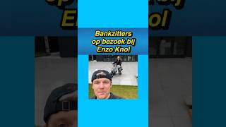 😯🛵 Bankzitters op bezoek bij Enzo Knol enzoknol bankzitters [upl. by Ahtelahs]