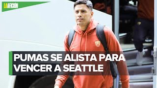 Pumas llega a Seattle para preparar la final [upl. by Lukash]