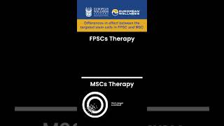 What are the differences in effect between the targeted stem cells in FPSC and MSC [upl. by Odlamur]