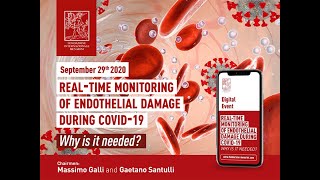 RealTime Monitoring of Endothelial Damage during COVID19 Why is it needed  Prof Santulli [upl. by Llenrod829]