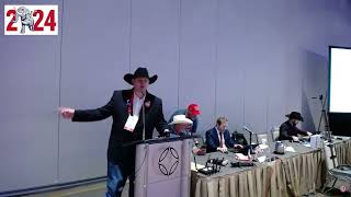 Nate Smith Testifies on Texas Independence Referendum Act at Texas GOP State Convention [upl. by Asserrac629]