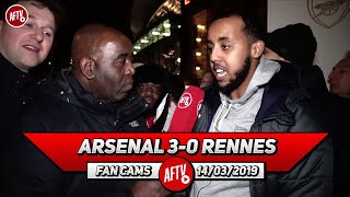 Arsenal 30 Rennes  The Team Spirit Is Better Than Ive Ever Seen [upl. by Nyrhtac]