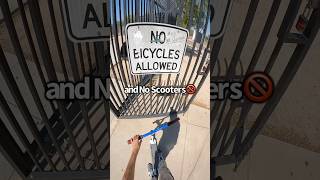 No Scooters Allowed🚫 short scooter redbull skate shorts insane viral scoot [upl. by Lhadnek]