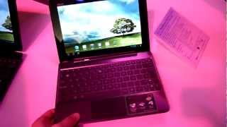 Asus Transformer Pad Infinity TF700T LTE im Hands On [upl. by Olympium599]