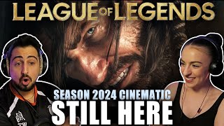 THIS WAS INSANE 🔥 Still Here  League of Legends 2024 Cinematic REACTION [upl. by Sissy434]