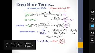 Chemical Reaction Engineering  Lecture  111  CSTR Stability amp Multiple Steady States [upl. by Allis]