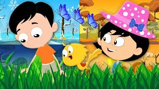 Canzone delle stagioni  4 nomi di stagioni  rime in italiano  Seasons Song  Kids Tv Italiano [upl. by Charbonnier864]