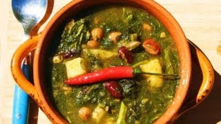 Jamaican Callaloo Amaranth And Bean Soup [upl. by Tiler]