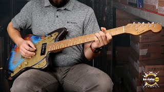 Paoletti 112 Loft HP90 Jazzmaster Guitar Demo [upl. by Ahsimot950]