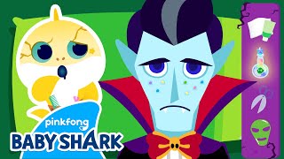 👻Welcome to Spooky Baby Sharks Salon  Compilation  Halloween Play  Baby Shark Official [upl. by Neelrihs]