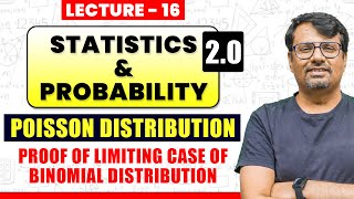 Poisson Distribution  Statistics and Probability  By GP Sir [upl. by Ainomar]