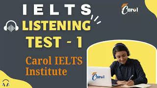 IELTS Listening Practice Test1 IELTS Listening Test Practice Key Techniques for Accuracy🖋️ [upl. by Navannod]