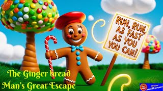 The Gingerbread Man’s Great Escape English kids story kids story and adventures un toons [upl. by Goodill]