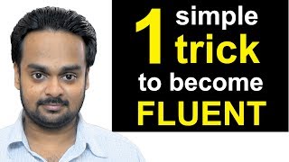 1 Simple Trick to Become Fluent in English  the JAM Technique  How to Be a Confident Speaker [upl. by Eimmelc]